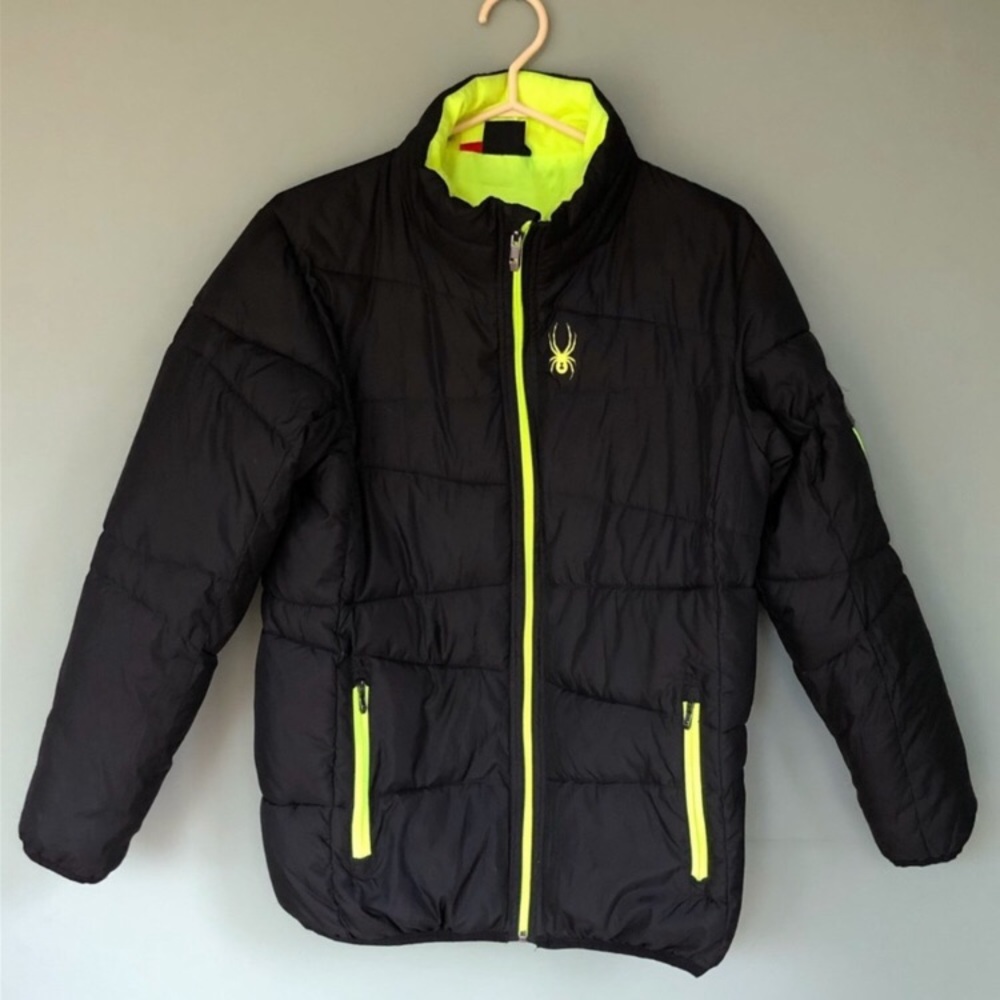 SPYDER WINTER PUFFER JACKET - Picture 2 of 6